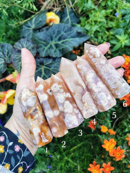 Blossom Agate points
