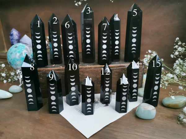 Obsidian moon phase points